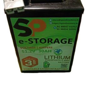 51.2V 30Ah 16S 2P LFP Battery Pack for Electric Scooter