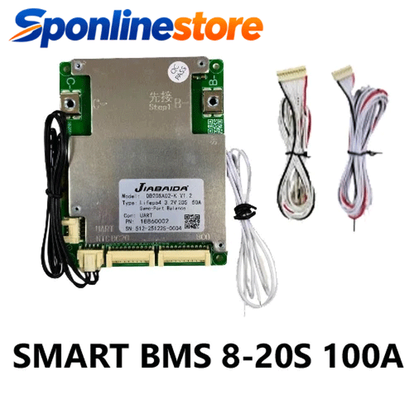 JBD SEMI SMART BMS 8-20S 100A DB24SA05