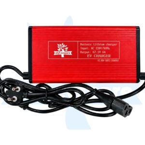EV CHARGER 67.2V 6A Metal Body Lithium Charger